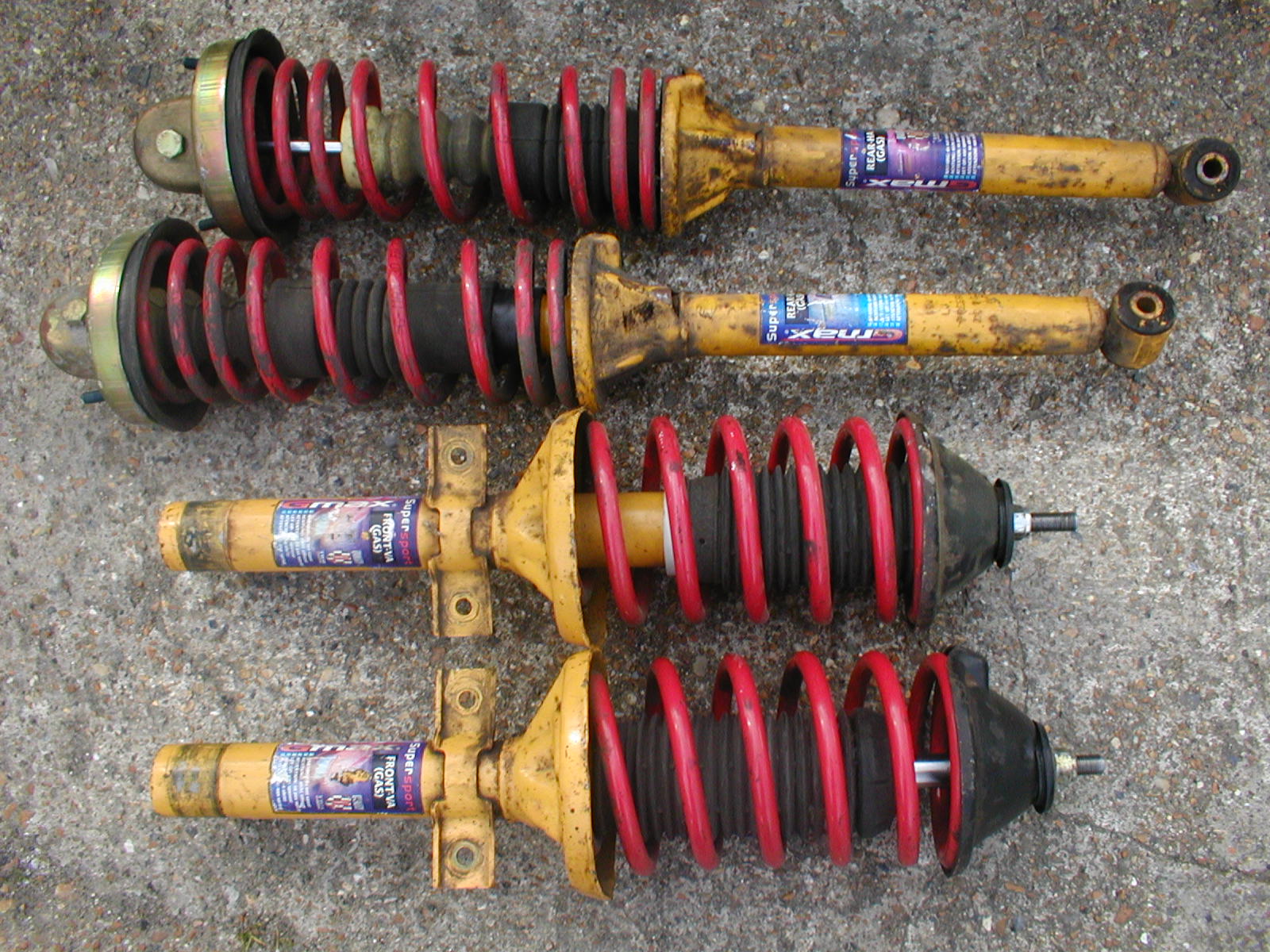 Fiesta mk3 1.6 Si,XR2i,RS1800, RS Turbo suspension kit.